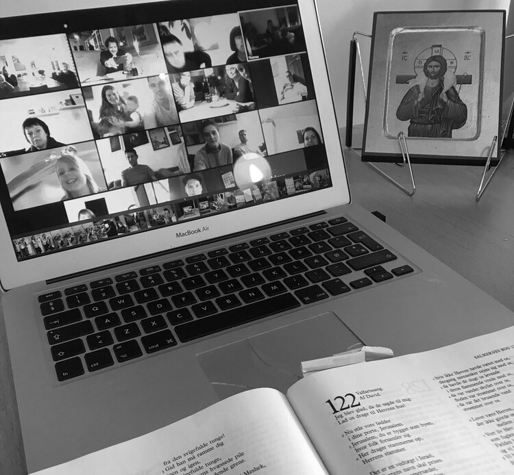 Online bibelstudiegruppe